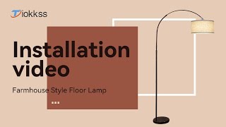 Floor Lamp Installation Video [upl. by Schacker492]