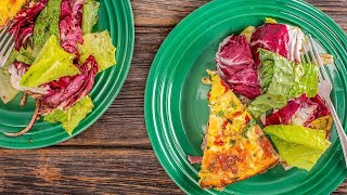 How To Make Antipasti Frittata By Rachael [upl. by Shorter]