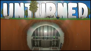 SUPER SECURE UNDERGROUND BASE Unturned Building [upl. by Assyn63]