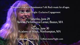 Blackmores Night summer tour dates 2024 [upl. by Prudhoe73]