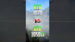 RTX 3070 vs GTX 1050 TI [upl. by Hildebrandt]