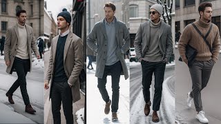 Winter Wardrobe 13 Stylish Ideas for Mens ColdWeather Fashion [upl. by Ginsberg111]