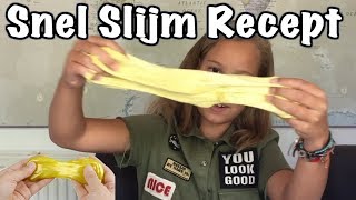 Beste Slijm Recept Ever  Makkelijk Slijm Recept [upl. by Ycrem]