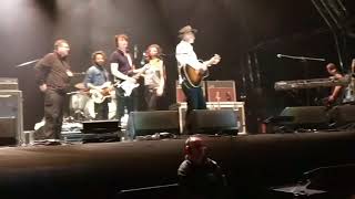 Pete Doherty  Albion  Chaos as guitar thrown into crowd [upl. by Sebastian]