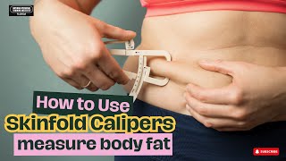 What is the skin fold caliper  How to Use Skinfold Calipers for Body Fat Measurement [upl. by Ardiedal703]