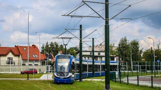 Otwarcie trasy tramwajowej na Górkę Narodową w Krakowie [upl. by Wheelwright]