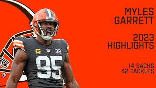 Myles Garrett  2023 Highlights [upl. by Name]