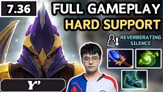 736  Y SILENCER Hard Support Gameplay 31 ASSISTS  Dota 2 Full Match Gameplay [upl. by Etnuaed]