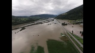 Flommen i Gudbrandsdalen 2023 [upl. by Sewell]