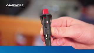 CAMPINGAZ® GAS BARBECUE HOW TO REPLACE A CLIPPED PIEZO WITH 2 CONNECTIONS [upl. by Beeck123]