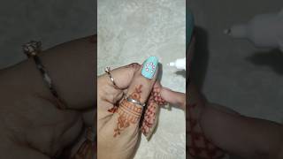 💅🏻 Simple Dotting Heart Nailart Design ❤️ nailart2024 creative shorts short nails [upl. by Rehpotsirahc]