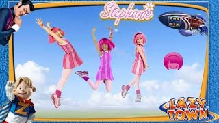 ZIGGY LAZY TOWN CHALLENGE Stephanie  Dance Movie  Compilation [upl. by Kolva]