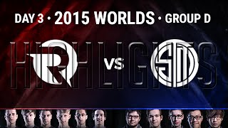 Origen vs TSM Highlights  2015 LoL World Championship S5  Group D D3G4  OG vs TSM [upl. by Dijam]