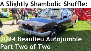 A Slightly Shambolic Shuffle Around the 2024 Beaulieu International Autojumble  Part Two of Two [upl. by Ashely]