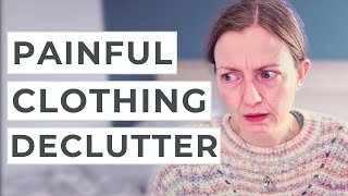 Decluttering My Wardrobe The Painful Lessons I Had To Face [upl. by Sualkin462]