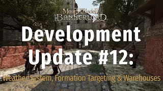 Development Update 12 Weather System Formation Targeting and Warehouses [upl. by Cigam]