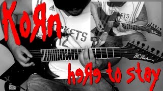 KoRn  Here To Stay Guitar Cover [upl. by Apostles409]