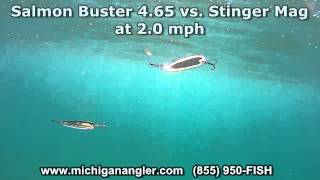 Salmon Buster™ Spoon vs spoon tests [upl. by Eurd]