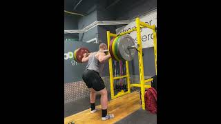 Road to English 1  130kg power snatch [upl. by Brice]