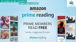 Amazon Prime Reading  Free Amazon Reading  Overview [upl. by Ymerej]