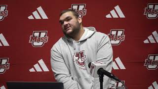 UMass FB  Week 3 Player Press Conference  090924 [upl. by Seton]