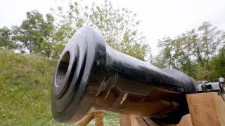 A 17th Century Cannon Ball Deals a Lot of Damage [upl. by Enad]