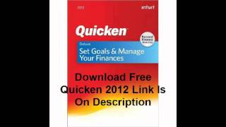 Download Quicken 2012 DELUXE  Quicken DELUXE 2012 Download [upl. by Sallyanne]