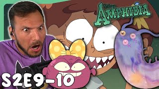 SO MUCH VIOLENCE Amphibia 2x9 amp 2x10 Reaction  First Time Watching  Review amp Commentary [upl. by Tolkan]