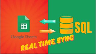 Real time syncing between google sheets and SQL databases [upl. by Oshinski17]