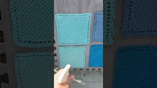 Blocking dishcloths [upl. by Cagle42]