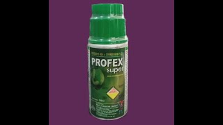 The best Insecticide for vegetable crops Profex Super profenofos 40 cypermethrin 4 ec [upl. by Agatha]