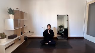 Meditación guiada para el cansancio o malestar Calma tu sistema nervioso con respiración consciente [upl. by Naehs714]