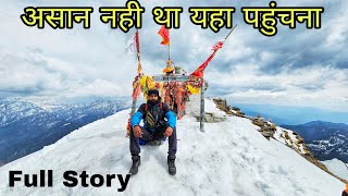 Winter Chopta Chandrashila Trek  Dangerous Trek of Uttrakhand  Tungnath World Highest Shiv Temple [upl. by Curson335]