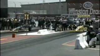 Big drag racing crash  Eddie Hill [upl. by Anerat]