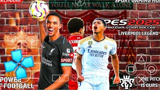 eFootball 2025 PPSSPP Android Offline 4K Camera  PES 25 PPSSPP HD Graphics Novo Atualizado 202425 [upl. by Adnohsed]