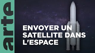 Comment satellites et télescopes sontils envoyés dans lespace   Lunivers 55  ARTE Family [upl. by Yarb]