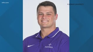 Furman football player dies [upl. by Cowden]