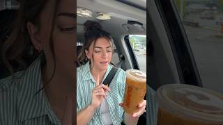 coffee review review tastetest coffee icedcoffee coffeelover blueberry yummy dunkindonuts [upl. by Euqinahs205]