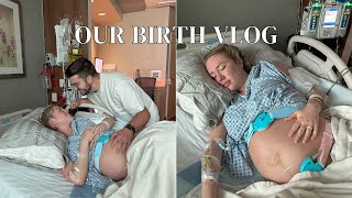 Our Birth Vlog  Labor and Delivery of Our First Baby [upl. by Katuscha]