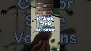 C Major Scale  Three Versions  Guitar Scales  Guitar Theory with Aman Verma guitarlesson [upl. by Aremahs]