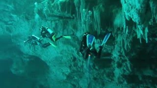 The Pit Cenote Diving in Mexico [upl. by Arved]