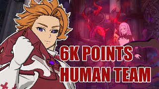 Final Boss Galland amp Melascula 6K Points Human Team CHALLENGE  SDSGC [upl. by Dympha]