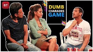 Satyameva Jayate Movie Star Cast Played Most Intriguing ActionPacked Dumb Charades Round [upl. by Oguh]