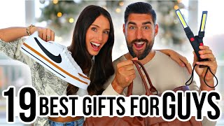 19 BEST Gifts for GUYS Mens Gift Guide 2022 [upl. by Ellemrac]