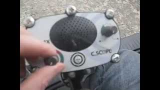 METAL DETECTING UK 2 Cscope 3MX review [upl. by Lolande]