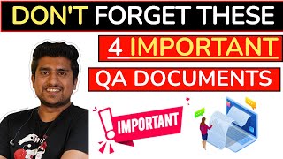 🔥 4 MOST Important Documents That Every QA Should Know with Templates [upl. by Lin255]