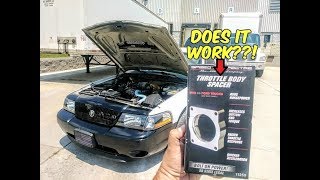 How to Install a Throttle Body Spacer on Your Crown Victoria Grand Marquis Town Car [upl. by Aiekram818]