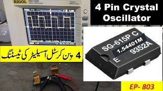 803 SG615 Crystal oscillator test [upl. by Walford382]