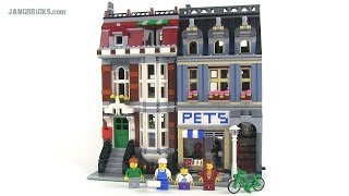 LEGO Pet Shop 10218 modular building Review [upl. by Katrinka]