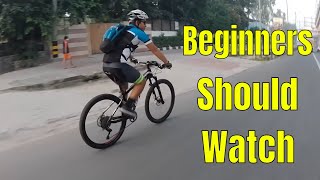 Top 5 Tips For Beginners To Ride 50 KMs On Bicycle  MTB  Hybrid  Road Bike  Hindi [upl. by Sivehc]